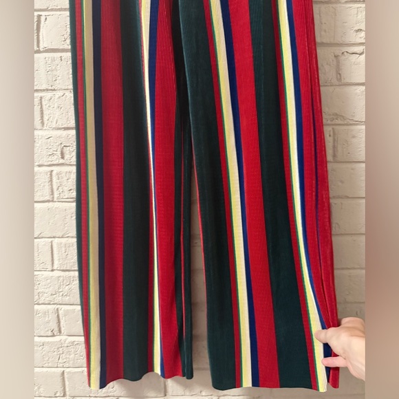 Urban Outfitters Striped Multicolor Wide-Leg Pants. Medium. NWOT - Picture 4 of 10